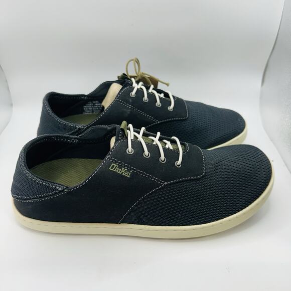 Olukai Nohea Moku Slip-On Shoes ‘Navy Blue’ Boat Shoes | Men\'s Size 8 M US - NWT main image 5